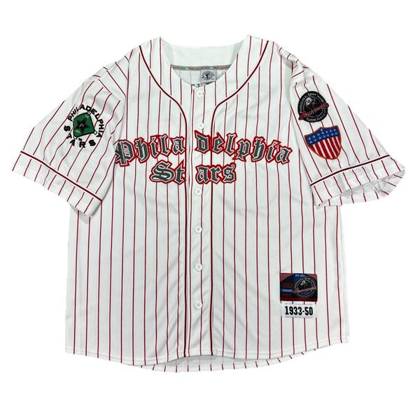 Philadelphia Stars Negro League Sewn Stitched Throwback Jersey Size 2XL - Picture 1 of 9
